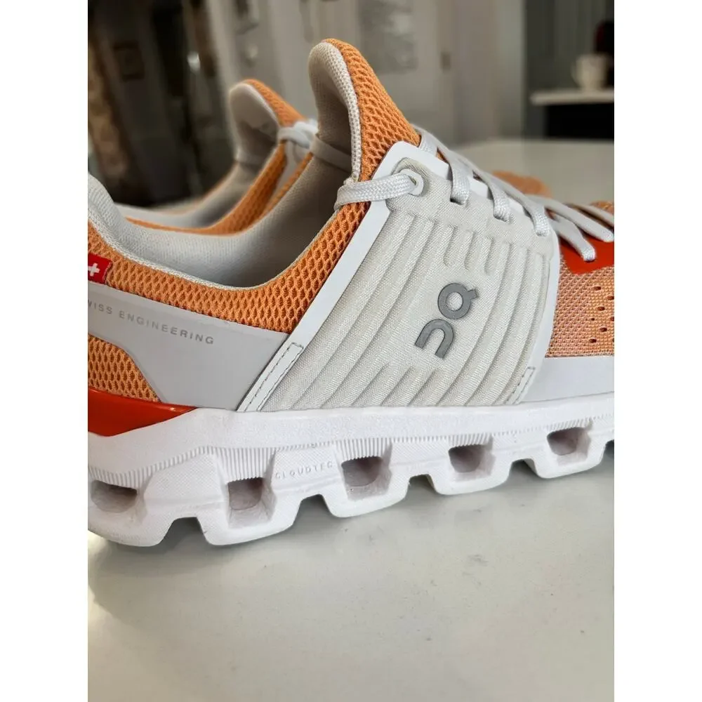 On Cloudswift  athletic running shoe sz 7 W Copper Frost colorway outdoors gym - Picture 6 of 11